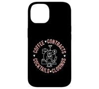Contratti Caffè Cocktail Chiusure Custodia per iPhone 14