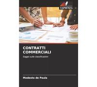 CONTRATTI COMMERCIALI: Saggio sulle classificazioni