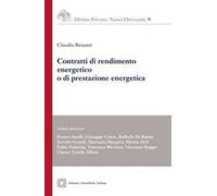 Contratti di rendimento energetico o di prestazione energetica