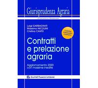 Contratti E Prelazione Agraria Aggiornamento 2020
