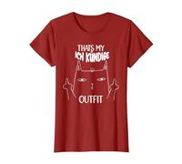 Contratto di Lavoro Maglietta, Donna, Mirtillo Rosso, 3XL