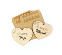 CONTRAXT Idée carte cadeau annonce grossesse futur grand parents papy papi mamie naissance surprise bebe