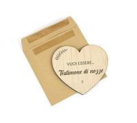 CONTRAXT Regali originali Testimoni di nozze. Idea regalo originale proposta Vuoi essere il mio testimone di nozze Dettagli originali degli sposi per Testimoni di matrimonio (Testimone di nozze)