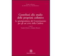 Contributi allo studio delle proprietà collettive