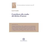Contributo allo studio del diritto d'autore