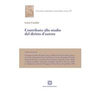 Contributo allo studio del diritto d'autore