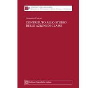 Contributo allo studio delle azioni di classe