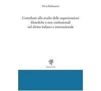 Contributo Allo Studio Delle Organizzazioni Filosofiche E Non Confessionali Nel