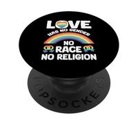 Contro Il Razzismo! Per La Politica Amore Per I Diritti PopSockets PopGrip Adesivo