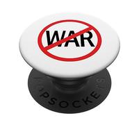 Contro la guerra, niente più guerre, pace sul pianeta Terra PopSockets PopGrip Adesivo