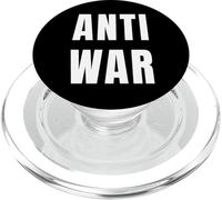 Contro la guerra, niente più guerre, pace sul pianeta Terra PopSockets PopGrip per MagSafe