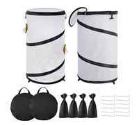 contro per Piante Esterne, Protezione Pop-Up contro Neve E per Piantagione - Antigelo per Piante, Interno Esterno Giardino Vasi Vegetali Fiori Frutta