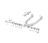 CONTRODADO, CUSCINETTO FORCELLONE. SINISTRA