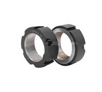 Controdado radiale Dado di bloccaggio di precisione radiale di tipo F, asta della vite di bloccaggio, vite 42CrMo, tappo del cuscinetto, dado di arresto antiallentamento rotondo, 1 pezzo(F-M33x1.5P)