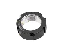 Controdado radiale Dado di bloccaggio di precisione radiale tipo F, 1 pezzo, asta della vite di bloccaggio, 42CrMo, tappo del cuscinetto, dado di arresto antiallentamento rotondo(F-M35-1.5P)