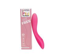 Control Be Free, Vibratore Silenzioso Regolabile con Design Innovativo, Silicone medico senza Ftalati, Ricarica Magnetica USB, Impermeabile e sommergibile (IPX7)