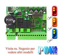 CONTROL BOARD 1 MOTOR 12/24V SLIDING GATES ROLLER SHUTTER + No. 3 TRANSMITTERS