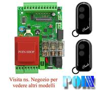 CONTROL BOARD FOR SLIDING GATE AND ROLLING SHUTTERS 230 Vac + 2 REMOT CONTROL