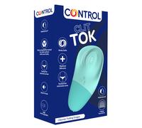 Control Clit Tok, Stimolatore per Clitoride con Design Ergonomico, Silicone medico senza Ftalati e Skin Friendly, Ricarica Magnetica USB, Impermeabile e sommergibile (IPX7)