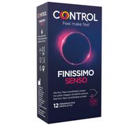 Control Sensivity - Finissimo Senso 0.06mm Profilattico, 12 Profilattici