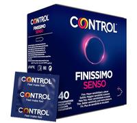 CONTROL Finissimo Senso Preservativi Ultrasottili in Lattice Naturale 40 Pezzi