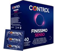 Control Finissimo Senso Preservativi Ultrasottili In Lattice Naturale 40 Pezzi