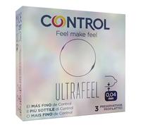Control Finissimo Ultrafeel Preservativi Molto Sottili, 3 profilattici