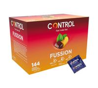 Control Fussion preservativi aromatizzati cioccolato pesca e fragola - 144 profilattici