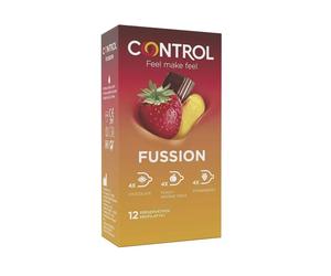 Control Fussion Preservativi Aromi Assortiti, 12 pz