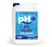 CONTROL GARDEN Aumentatore di pH Piscine Liquido 20 L / 28 KG | Correttore di pH Formula Super Concentrata Piscina Interna ed Esterna | Azione Rapida Senza Residui | Acqua Cristallina
