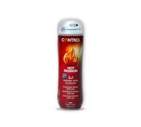 Control Hot Passion Gel Massaggio e Lubrificante Intimo 3 in 1 a Base d'Acqua, Effetto Riscaldante, Made in Italy, 200 ml