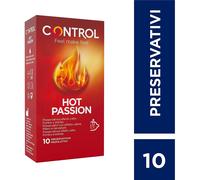 Control Hot Passion - Preservativi Adapta con Effetto Riscaldante - 10 Pz