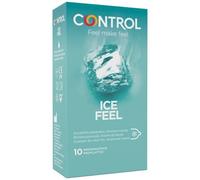 Control Ice Feel - Preservativi Adapta con Effetto Rinfrescante - 10 Pz