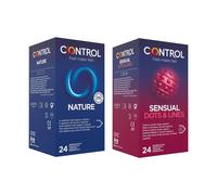 CONTROL Kit Stimulation Mix Cofanetto di Preservativi Stimolanti e Classici 48