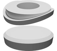Control Knob Trim Ring Set Compatible with Pioneer DEH-P80MP Car Stereo Radio