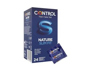 CONTROL Nature SlimFit preservativi ergonomici e aderenti - 24 profilattici