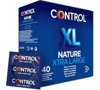 Control Nature XL Preservativi Extra Large in Lattice Naturale - 40 Profilattici
