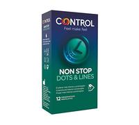 CONTROL NONSTOP DOTS AND LINES CONDOMS 12 UNITS