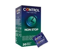 Control Non Stop Preservativi Ritardanti e Stimolanti 20 Profilattici