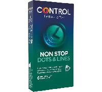 Control Non Stop Profilattici Ritardanti e Stimolanti 6 Pezzi