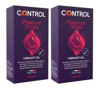 Control Pleasure Drop Vibrant Oil 2x1 pz Olio