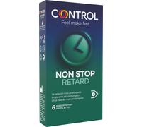 Control Retard Preservativi Ergonomici in Lattice Naturale con effetto ritardante 6 Profilattici