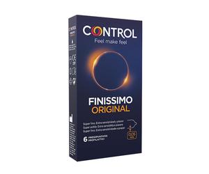 Control Sensivity - Finissimo Original 0.05mm Profilattico, 6 Profilattici