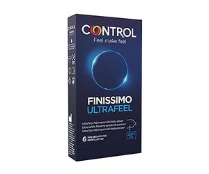Control Sensivity - Finissimo Ultrafeel 0.04mm Profilattico, 6 Profilattici