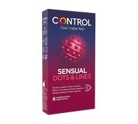 Control Sensual Dots&Lines 6 Pezzi