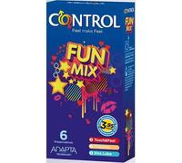 Mix Control Feel Fun Preservativi 6 unità, Poids 0.030 Kg