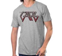 Control The Cars Rock Band Ric Ocasek Heather Grey Maglietta Corta Cotone
