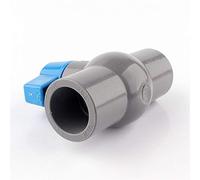 Control Valve, Water Irrigation System Drainage Tube Quick Valve, ID 20/25/32/40/50/63mm PVC Pipe Ball Valves Water Pipe Connector Fittings (Size : I.D 40mm) (Size : Inner dia 32mm)