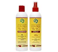 Control Wig Spray per parrucca + shampoo per parrucca capelli umani e sintetici