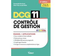 Contrôle de gestion DCG 11: Manuel +t applications